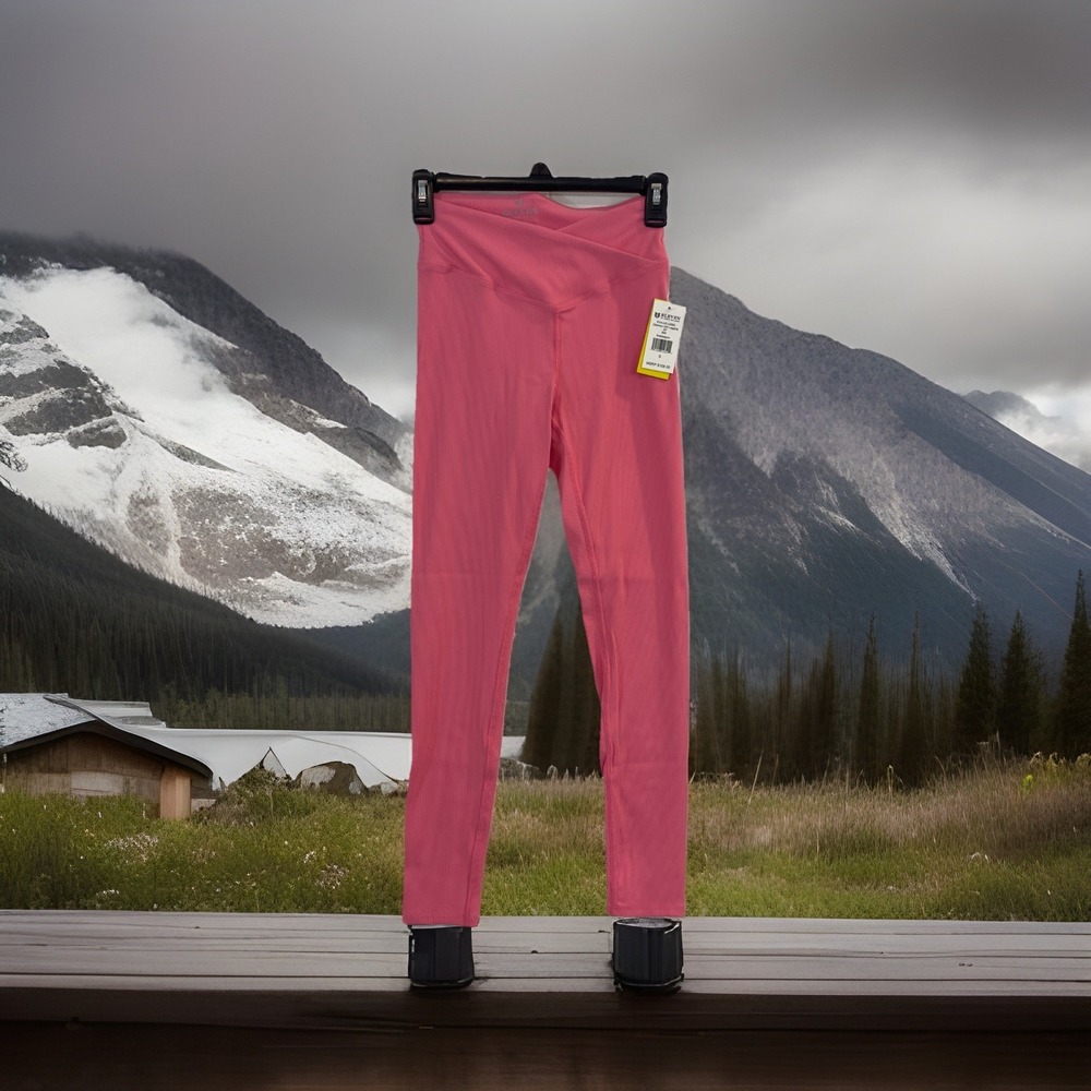 Eleven By Venus Williams Glamour Girl Bubblegum‎ Leggings Size Small EVA-UG-LE82